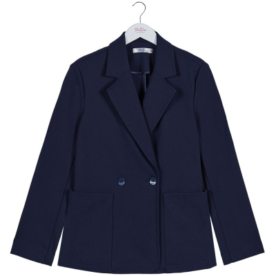 Жакет школьный для девочки Deloras синий
