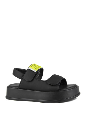 Босоножки для девочки Kapika черный