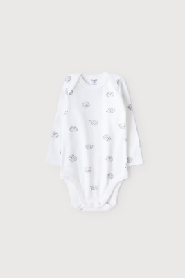 Полукомбинезон Crockid голубые ёжики на сахаре