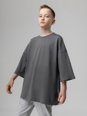 Футболка с коротким рукавом Bodo серый