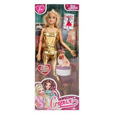 Кукла 29см кукла, руки и ноги сгиб., акс, кор КАРАПУЗ 