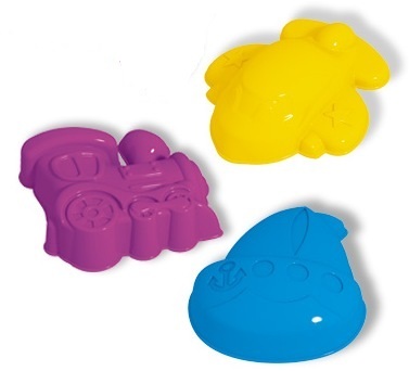 Формочки для песка 3 шт