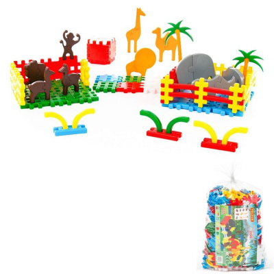 Конструктор "Зоопарк" 235  элементов