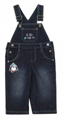 Полукомбинезон джинсовый для мальчиков PlayToday