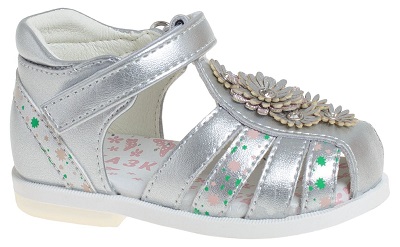 Босоножки для девочки Сказка белый