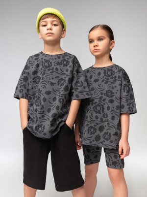 Футболка с коротким рукавом Bodo серый