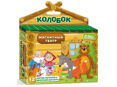 Кукольный театр магнитный Колобок ET05-003
