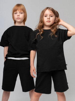 Футболка с коротким рукавом + шорты Bodo черный