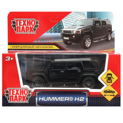 Модель металл GENERAL MOTORS hummer H2 10см, инерц., двери Технопарк 