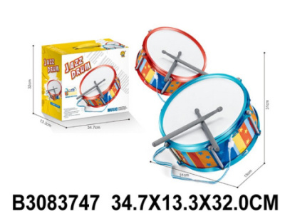 Барабан, размер: 31*15*31 см, 2 цвета в ассортименте, в/к 34,7*13,3*32 см