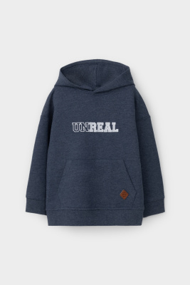 Джемпер для мальчика Crockid темно-синий меланж к506