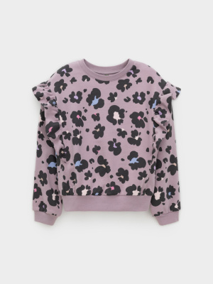 Свитшот для девочки Crockid сиреневый 3304 Н091 к619