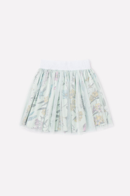 Юбка для девочки Crockid дымчатый нефрит колибри к279