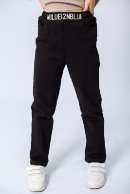 Брюки для девочки Deloras черный