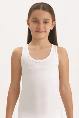Майка для девочки Baykar белый