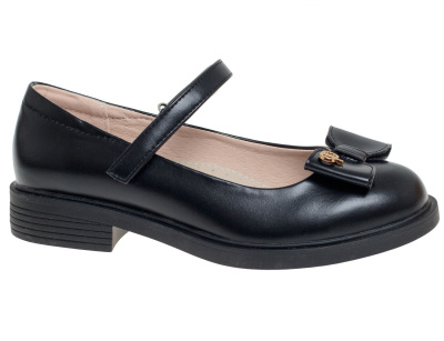 Туфли для девочки Сказка черный