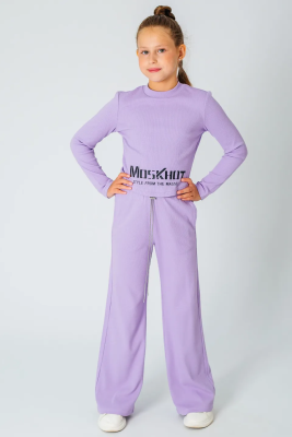 Кюлоты для девочки Deloras фиолетовый