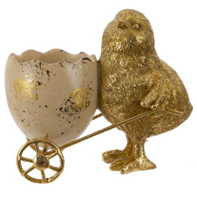 Подставка декоративная для яйца Цыпленок L13 W7 H11 см
