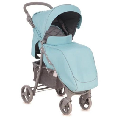 Коляска прогулочная Corol голубой*