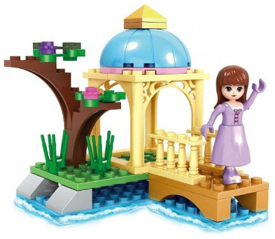 Конструктор AUSINI "Мир чудес: Беседка на озере" (44 дет.)