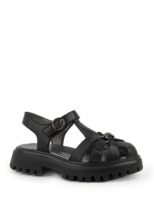 Сандалии для девочки Kapika черный