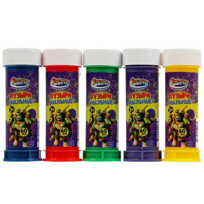 Мыльные пузыри черепашки 60мл, дисп.23*23*11см ИГРАЕМ ВМЕСТЕ 