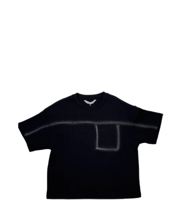 Футболка с коротким рукавом для девочки Deloras черный