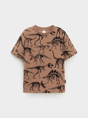 Футболка для мальчика Crockid капучино 1321 Н029.1