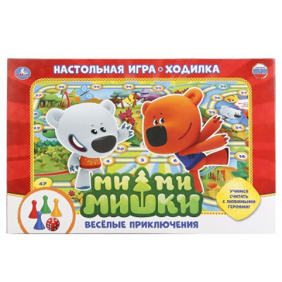 Игра-ходилка настольная Ми-ми-мишки Умка 4690590101131