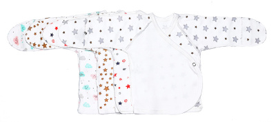 Распашонка трансформер на кнопках Кисса интерлок