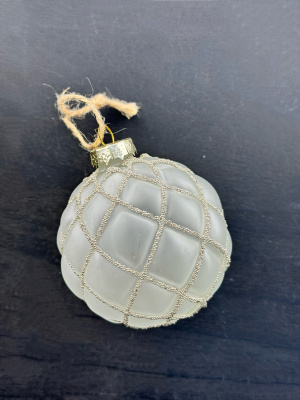 Шар стеклянный MERRY GREEN 8 см 1 шт