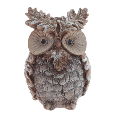 Фигурка декоративная Сова L8 W7 H12 см