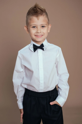 Сорочка с длинным рукавом для мальчика Deloras белый