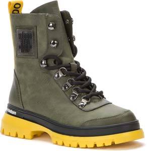 Ботинки для девочки KEDDO хаки