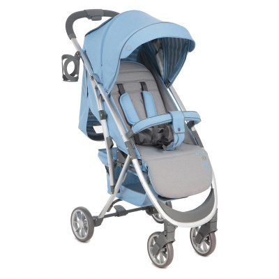 Коляска прогулочная Corol голубой*