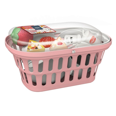 Набор кухня в корзинке PITUSO коралл