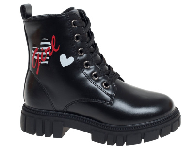 Ботинки для девочки Сказка черный