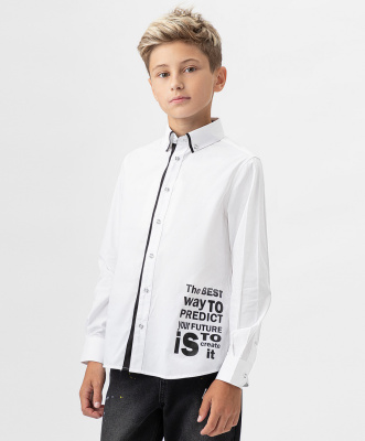 Сорочка с длинным рукавом для мальчика Button Blue