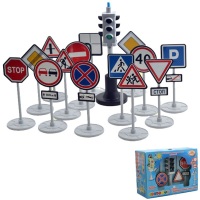 Набор Светофор с дорожными знаками