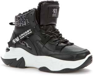 Ботинки для девочки CROSBY черный