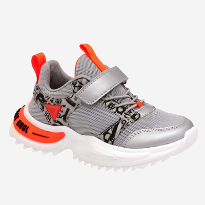 Кроссовки для девочки Kapika серебряный