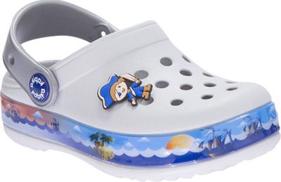 Кроксы для мальчиков Kapika серый