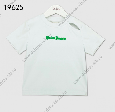 Футболка с коротким рукавом для девочки Deloras белый