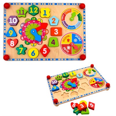 Бизиборд Часики