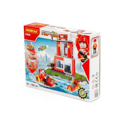 Конструктор Классик Город Пожарная часть Полесье