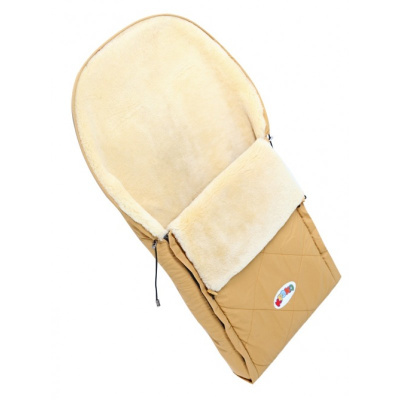 Детский конверт из медицинской овчинки «Кроха» Double Deep Beige XI
