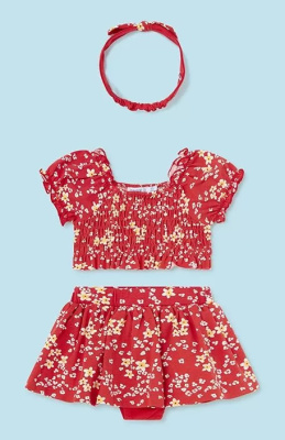 Топ + шорты + повязка на голову для девочки Mayoral