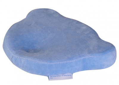 Подушка для новорожденных Мишка голубой Фабрика облаков