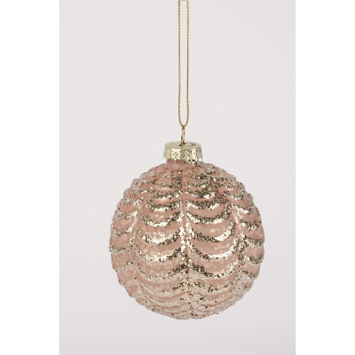 Шар стеклянный MERRY GREEN 8 см 1 шт