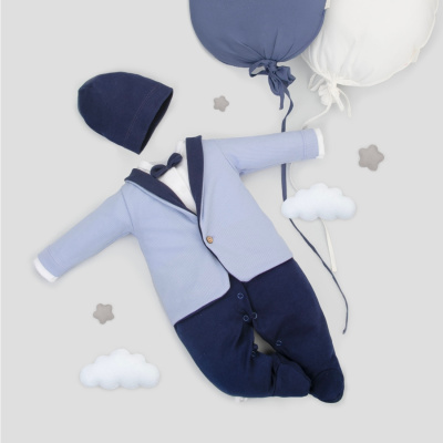 Комплект 2 предмета KiDi Юный Джентльмен-5 голубой